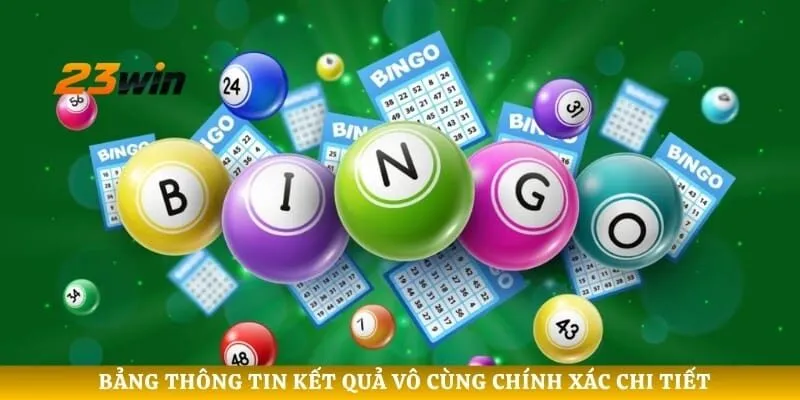 Bảng thông tin kết quả vô cùng chính xác và chi tiết