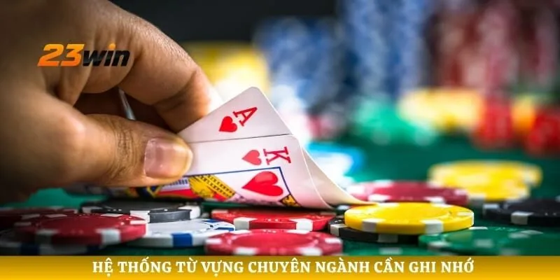 Hệ thống từ vựng chuyên ngành cần ghi nhớ