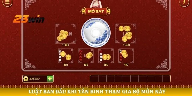Luật ban đầu khi tân binh tham gia bộ môn này