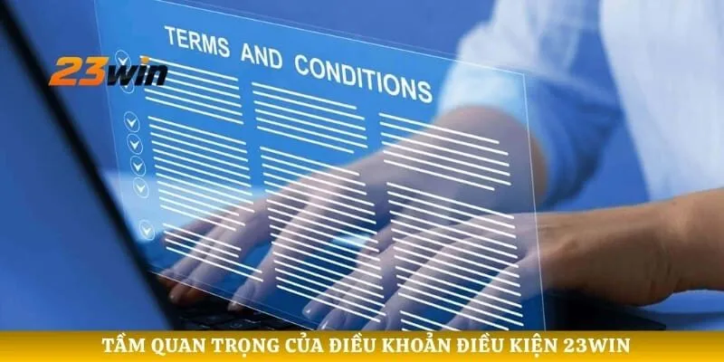 Tầm quan trọng của bộ điều khoản điều kiện 23WIN