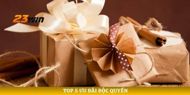 Top 5 ưu đãi độc quyền 